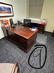[#E7-9] U Shape Office Desk