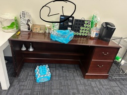 [#E3-21] Desk - 1 ped