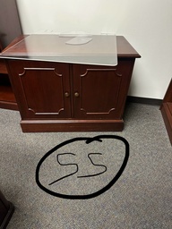 [#D19-55] Wood Small Cabinet 