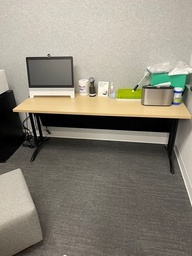 [#C19-40] Freestanding Table 6'