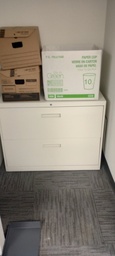 [#D6-37] 2H lateral metal filing cabinets