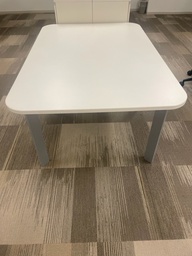 [#C12] WHITE TABLE, 72" X48 5/8