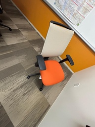 [#B13] STEELCASE ORANGE CHAIRS