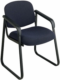 [#B8-7] Photo representation* - Turnstone guest chair, blue fabric