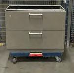 [#D6-77] Universal; Lateral File, 2 Drawers, Proud Steel Front, 24D X36W X 28H