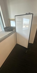 [#F4-38] Mobile Markerboard Black 30” x 67”