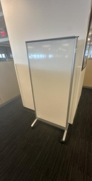 [#F4-39] Mobile Markerboard Silver 30” x 67”