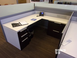 [#A2-6] Teknion 6 X 6 Cubicle (1 3 Pack, 1 4 Pack, 1 2 Pack)