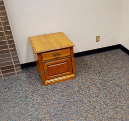 [#D17-4] Small Wood Ped