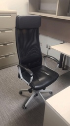 [#B13] Tall Leather Task Chair