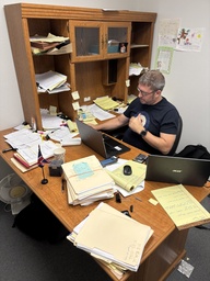 [#D5] Credenza -Hutch Unit