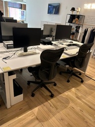[#E2-18] Workstation Desk (Pod of 4 together)
