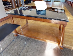 [#C4] Marble High Top Table