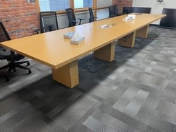 [#C8-12] Table, maple, 4x16