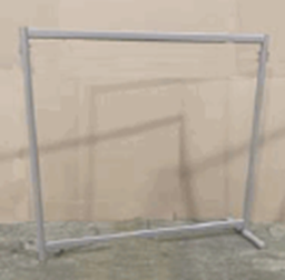 [#A4-82] Routes Soft Screen 60×52 Duo Chrome Canvas