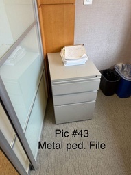 [#D16-43] Metal ped. file