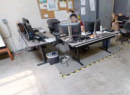 [#C12-9] Grey Top Table