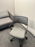 [#B8-79] TASK CHAIR-GRAY LEATHER