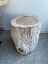[#C11-3] Tree Stump Side Table