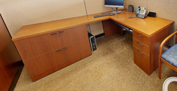 [#E6-1] L-shaped desk