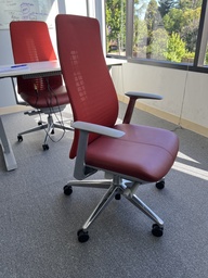 [#B13-2] Orange task chair - Haworth