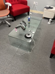 [#C3-10] Glass coffee table