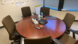 [#C5-17] Circle Conference Table 2