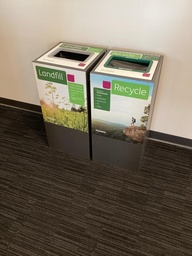 [#G4-79] Trash (1) &amp; Recycle (1) Bin