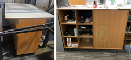 [#I7-8] Rolling plan cabinet