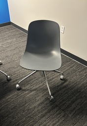 [#B12-125] Black Rolling chairs