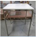 [#C5-100] 1/2X48X30, TABLE, MARBLE TP, MTL BASE, (2)PCS