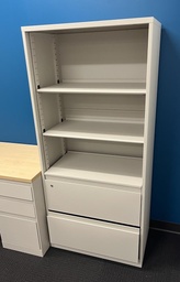 [#D22-13] Tall Metal Storage Cabinet 30W x 65H