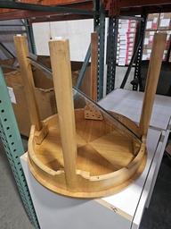 [#C11-5] Round end table 22"