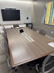 [#C6-5] Brown Conference Table - 10 ft table