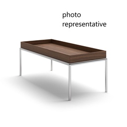 [#C3-13] COFFEE TABLE, RECTANGULAR 20"X44"X16"h (CHERRY) MUELLER