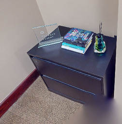 [#D6-13] 2D lateral filing cabinet, blk