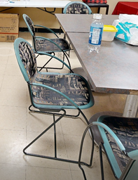 [#B8-7] Camp chair with arms