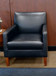 [#B12-3] Black lounge chair