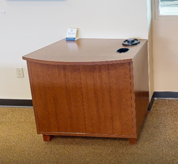 [#D20-10] Coffee station cabinet, wood