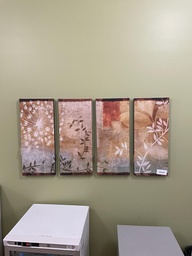 [#J3-9] Canvas Art 4pc