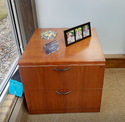 [#D6-2] 2D wood filing cabinets