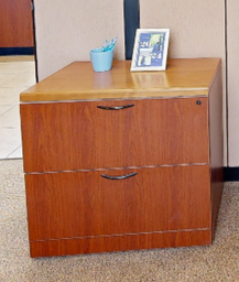 [#D6-9] 2D lateral credenza, wood