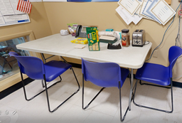 [#C8-15] Rectangle folding table