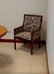 [#B9-15] Floral Guest Chair