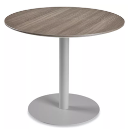 [#C2-73] 36"DIA TABLE W/BASE (1) chip surface edge (PHOTO REPRESENTATION)