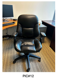 [#B13-12] TASK CHAIR, BLACK, J2507 / ERGOGENESIS