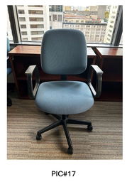 [#B13-17] TASK CHAIR, BLUE, A503GL-11 / FAIRMONT