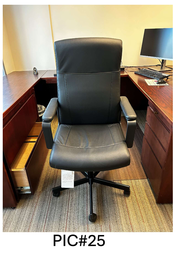 [#B5-25] EXECUTIVE CHAIR , BLACK, IKEA