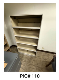 [#D12-110] TAB FILE - LIGHT GREY 5 SHELF