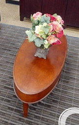 [#C3-7] Oval coffee table